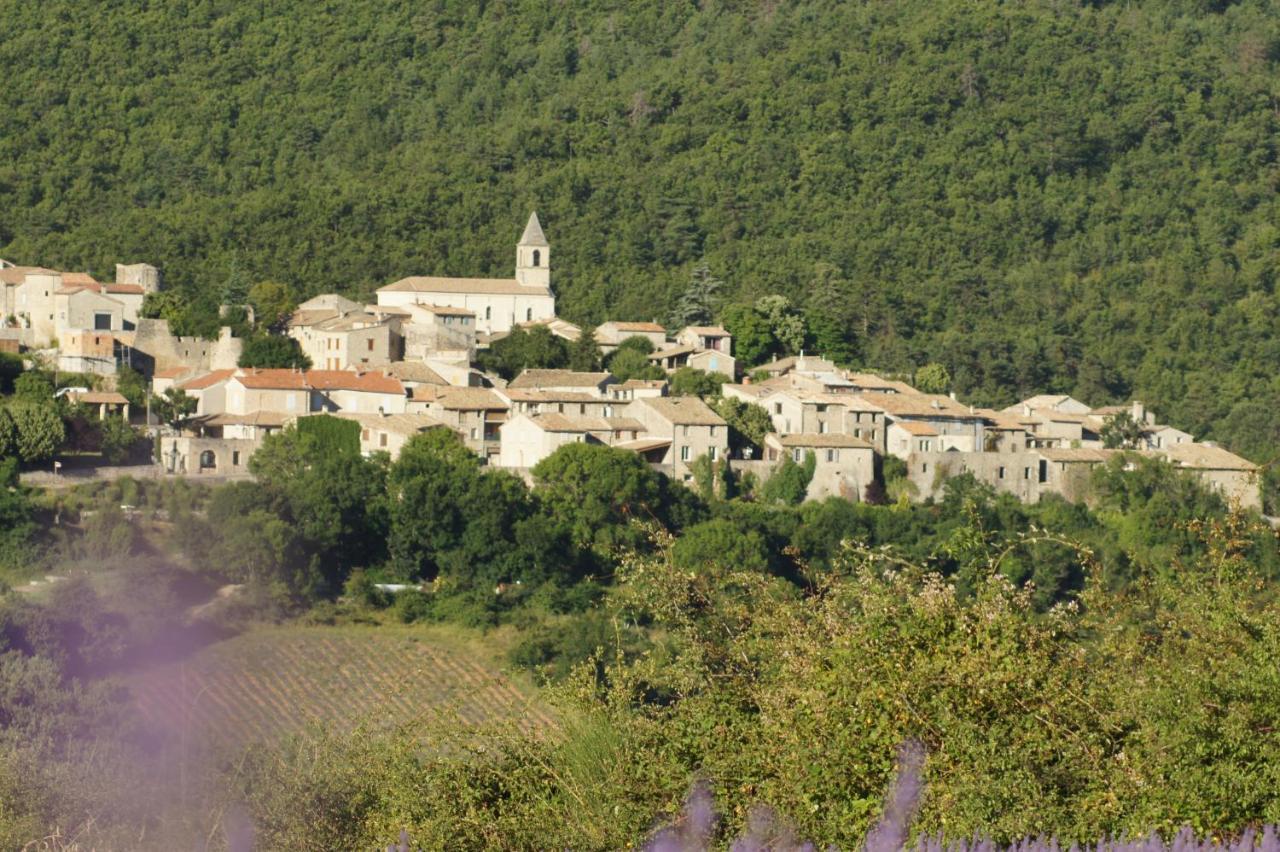 Hotel La Claveliere Saint-Auban-sur-lʼOuvèze Zewnętrze zdjęcie