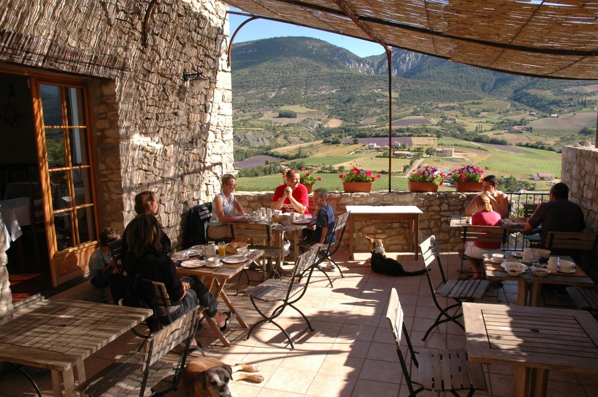 Hotel La Claveliere Saint-Auban-sur-lʼOuvèze Zewnętrze zdjęcie
